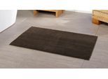 Badematte GÖZZE "Chenille" Gr. 2, braun (mocca), H:15mm, Polyester, Badematten, Badematte, Badteppich, Uni Farben, besonders weich durch Microfaser, waschbar