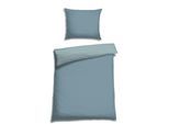 Wendebettwäsche FLORELLA "UNI abyss TENCEL Edel-Satin, 100% Lyocell (TENCELTrademark)", grün (abyss), B/L: 140cm x 200cm, 1 Stk., 1 Stk., Satin, B/L: 70cm x 90cm, Satin, Obermaterial: 100% Lyocell CLY., Bettwäsche, Wendebettwäsche