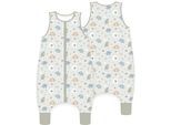 Schlafoverall BABY BEST "Elephants Schlafoverall 70cm", Jungen, Gr. N-Gr, grau, Bezug: 100% Baumwolle. Füllung: 100% Polyester, Overalls