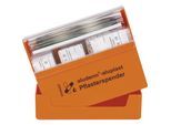 SÖHNGEN ALUDERM®-ALUPLAST Pflasterspender, HxBxT 122 x 160 x 57 mm, mit Füllung, orange