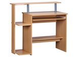 Computertisch ca. 48x94x90 cm Buchefarben