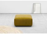 Hocker HOME AFFAIRE "Glimminge auch in Breitcord, Feincord und Easy care-Bezug", grün (pistazie), H:71cm T:80cm, 95% Polyester, 5% Nylon, Hocker, Hocker, passend zur Serie "Glimminge"