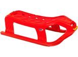 Schlitten JAMARA "Snow Play Schlitten Snow-Star 90 cm", rot, Schlitten, KinderB:46cm H:29cm L:90cm, Kunststoff, Schlitten, Made in Europe, B:46cm H:29cm L:90cm