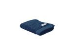 Gästehandtuch TOM TAILOR "Gästetuch Color Bath Guest Towel 1er Pack" Gr. S, blau (dunkelblau), B:30cm, Obermaterial: 100% Baumwolle CO., Handtücher, Gästehandtuch