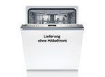 BOSCH vollintegrierbarer Geschirrspüler "SBD6ECX21E", Energieeffizienz: A, weiß, B:59,8cm H:86,5cm T:55cm, Geschirrspüler, Time Light - Restzeit wird auf Küchenboden projiziert, vollintegrierbarer Geschirrspüler