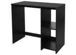 Schreibtisch OTTO HOME "BAKAR, Laptoptisch, Computertisch", schwarz, schwarz, schwarz, B:80cm H:73cm T:39,5cm, Tische, Schreibtisch