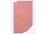 Handtuch ROSS Gr. 2, koralle, B:70cm L:140cm, 100% Baumwolle, Handtücher, Handtuch