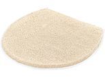WC-Deckelbezug KLEINE WOLKE "»Soft«", beige (sandbeige), H:20mm, Kunstfaser, Badematten, WC-Deckelbezug, Uni Farben, waschbar