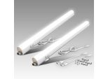 B.K.LICHT Unterschrankleuchte "BK_UL1512 Unterbauleuchte, 2er Set, 57.3 cm, Neutralweißes Licht", weiß, 2, H: 3cm, 2 Stk., Leuchten, Lichtleiste, 8W, 700Lm, 4.000K, erweiterbar durch Stecksystem, Unterschrankleuchte