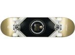 Skateboard PLAYLIFE "Heavy Metal Gold", bunt, Skateboards, Kinder