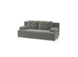 Mid.you , Taupe , Textil , Füllung: Polyetherschaumkern,Polyetherschaumkern , 200x88x86 cm , Made in EU ,