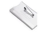 DURABLE Namensschilder transparent 7.5 cm x 4 cm