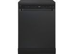 EXQUISIT Standgeschirrspüler "GSP9616-450B schwarz", Energieeffizienz: B (A-G), schwarz, B:59,8cm H:84,5cm T:59cm, Geschirrspüler, 16 Maßgedecke & flüsterleise 44 dB – stark und angenehm ruhig
