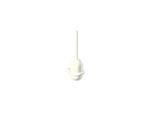 Hewi 477 Toilettenbürstengarnitur 477.20B10099 141x470x140mm, Wandmontage, matt, reinweiß