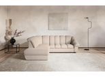 Ecksofa COTTA "Mado, Breite 260 cm", beige, B:260cm H:88cm T:104cm, 100% POLYESTER (PES), Sofas, Ecksofa, verschiedene Sofas individuell kombinierbar