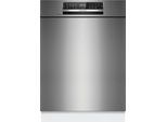 BOSCH Unterbaugeschirrspüler "SMU6ZCS16E", Energieeffizienz: B, silber (edelstahl), B:59,8cm H:81,5cm T:57,3cm, Geschirrspüler, Mit 3-fach Rack Matic, flexible Körbe, Unterbaugeschirrspüler
