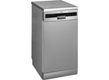 AMICA Standgeschirrspüler "GSP 531 100 E", Energieeffizienz: D, silber, B:44,8cm H:84,5cm T:60,5cm, Geschirrspüler, Flexibler Geschirrspüler mit cleveren Programmen und sparsamem Betrieb, Standgeschirrspüler