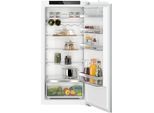 SIEMENS Einbaukühlschrank "KI41RADD1", Energieeffizienz: D, silber (weiß, neutral), Rechtsanschlag, wechselbar, Kühlschränke, Made in Germany, mehr Platz für frische Produkte dank hyperFresh, Einbaukühlschrank