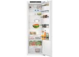 BOSCH Einbaukühlschrank "KIR81ADD0", Energieeffizienz: D, silber (weiß), Rechtsanschlag, wechselbar, Kühlschränke, Extra viel Platz für deine frischen Lebensmittel dank VitaFresh XXL, Einbaukühlschrank