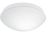 EGLO Deckenleuchte "Bari-M Deckenlampe, Badezimmer Lampe, Flurlampe Decke, E27, IP44", weiß, 1, Ø 27,5cm H: 11cm, 1 Stk., Leuchten, Deckenleuchte, Glas, Kunststoff, BadezimmerLampe, Flurlampe, E27, IP44, Deckenleuchte