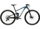 Mountainbike KROSS "Mountainbike Hardtail Earth 1.0 29" Gr. 43, schwarz (blau, schwarz), Fahrräder, Herren, 43cm, 29 Zoll (73,66cm) hinten: 29 Zoll (73,66cm), Mountainbike