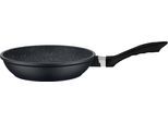 Bratpfanne GSW "Gourmet Granit", schwarz (schwarz, graphit), H:6cm Ø:28cm, Pfannen, Bratpfanne, mit VITAFLON GRANIT Antihaft-Versiegelung, Induktion