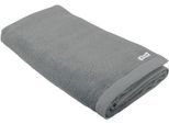 Badetuch TOM TAILOR HOME "COLOR BATH", grau (moody grau), B:80cm L:200cm, Frottier, Frottier, Handtücher, Badetuch, 100% Baumwolle, 80x200 cm, uni, große Farbauswahl
