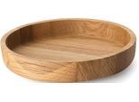 Schale CONTINENTA "Eiche", braun (holzfarben), H:4,8cm Ø:25cm, Holzwerkstoff, Schüsseln, Schale, Eichenholz