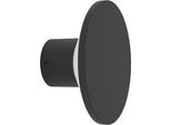 EGLO Wandleuchte "RIGOSA Wandlampe - Stahl - LED - 1X10W - IP44", schwarz, 1, Ø 18,5cm, 1 Stk., Leuchten, Wandspot für außen, spritzwassergeschützt, Außenlampe, Ø18,5 x AL10 cm, Wandleuchte