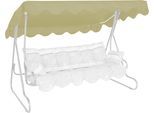 Hollywoodschaukelersatzdach "TOPSELLER", beige, B:210cm T:145cm, Polyester, ANGERER FREIZEITMÖBEL, Sonnensegel, Hollywoodschaukelersatzdach, (B/T): ca. 210x145 cm
