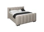 Luca Bessoni , Naturfarben , Holz, Metall, Kunststoff, Textil, Holzwerkstoff , H2 + H3 , 7-Zonen , 200x200 cm , Bettkasten, gepolstertes Kopfteil, Beleuchtung, Stoffauswahl, Topper durchgehend, in verschiedenen Größen erhältlich, Matratze geteilt , Schlafzimmer, Betten, Holzbetten, Holzbetten