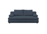 Möbelix , Blau , Holz, Kunststoff, Textil , Tanne , massiv, teilmassiv, Sperrholz , Füllung: Schaumstoffflocken,Schaumstoffflocken , 205x72x100 cm , DIN EN ISO 14001, DIN EN ISO 9001 ,