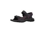 Sandale ROHDE "Rohde Sandalen Nubukleder", Herren, Gr. 45, dunkelblau, Nubukleder, Schuhe Sandale