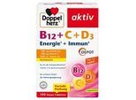 DOPPELHERZ B12+C+D3 Depot aktiv Tabletten 100 St