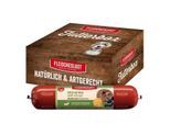 Fleischeslust Nassfutter Hund Wurst Rind und Wild 6x800 g
