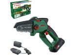 Akku-Kettensäge BOSCH HOME & GARDEN "EasyChain 18V-15-7", transparent (weiß, neutral), Kettensägen, Akku-Kettensäge, inkl. Akku 2,5Ah und Ladegerät AL 18V-20