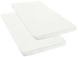 Spannbettlaken OTTO HOME "Topper Basic, in Gr. 90x200, 140x200 oder 180x200 cm", weiß, B:90cm L:200cm, Microfaser-Jersey, Obermaterial: 100% Polyester, Bettlaken, Spannbettlaken, Baumwolle, Matratzen bis 8 cm Höhe, Bettlaken, Spannbetttuch, Laken