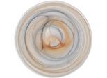 Speiseteller LEONARDO "Teller ALABASTRO, 2er-Set", beige (beige, grau, schwarz, braun), H:2cm Ø:27,5cm, Glas, Speiseteller, Speiseteller, Teller Set, aus geschleudertem Alabasterglas