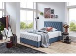 Boxbett "Benita", inkl. Bettkasten", blau (lichtblau), L:207cm, Bezug Bett: 100% Polypropylene;Bezug Matratze: 100% Polyester, ATLANTIC HOME COLLECTION, Komplettbetten, Boxbett, erhältlich in verschiedenen Größen, inkl. Taschen-Federkernmatratze