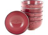 Dipschale CREATABLE "NATURE COLLECTION", lila (beere), Ø:11,5cm, Steinzeug, Schüsseln, Dipschale, Snackschale, Ø 11,5 cm