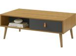 Couchtisch OTTO HOME "Avril", natur, B:110cm H:40cm T:60cm, Tische, Couchtisch, Eichen-Melamin, FSC-zertifiziertes Eschenholz, Breite 110 cm