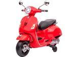 Elektro-Kinderroller JAMARA "Ride-on Vespa GTS 125, Li-Power 12.6", rot, Elektro-Kinderfahrzeuge, KinderB:50,5cm H:75,5cm T:102cm, Elektro-Kinderroller, mit Licht- und Soundeffekten, B:50,5cm H:75,5cm T:102cm