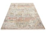 Teppich OCI DIE TEPPICHMARKE "BESTELLER CAVA", bunt (multi), B:80cm H:8mm L:300cm, Viskose, Teppiche, Teppich, Glanz Viskose, mit Fransen, Hoch Tief Struktur, Vintage, Wohnzimmer