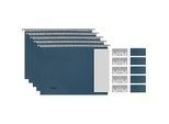 Biella Hängemappen-Set Original, A4 25 cm, blau