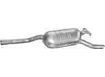 POLMO Endschalldämpfer 1330 hinten für Mercedes