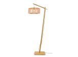 Good & Mojo , Naturfarben , Holz , Bambus,Bambus , 40x176 cm , LED-Leuchtmittel austauschbar , Beleuchtung, Innenleuchten, Stehleuchten, Stehleuchten