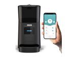 Zedar Futterautomat Katze - Edelstahl napf - 6 Liter - mit APP Steuerung - Automatischer Futterspender für Trockenfutter - Design für Katzen & Hunde - A600