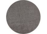 Ayyildiz , Grau , Textil , rund , Teppiche & Böden, Teppiche, Hochflorteppiche, Hochflorteppiche rund