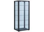Vitrine Kavisa Schwarz