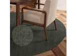 Wollteppich TED BAKER "Croom, auch in rund", grün, H:10mm Ø:160cm, Wolle, Teppiche, Wolle, Natur, Handgewebt, Wohnzimmer, Schlafzimmer, Modern, Skandi